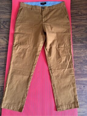 Men's Brown Chino Pants - Casual Slim Fit